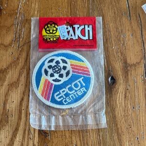 Epcot Center Patch with Retro Design